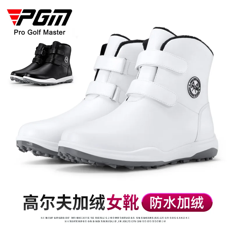 

PGM Women's Golf Shoes Casual Lady Sport Sneakers Microfiber Waterproof Anti-Slip Cashmere Lining Short Boots XZ196 Wholesale