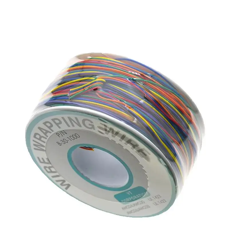 Wire Wrapping Wire OK Wire 8 Colors Mixed PCB Flying Jumpers Soldering Test Cable Kit Single Core