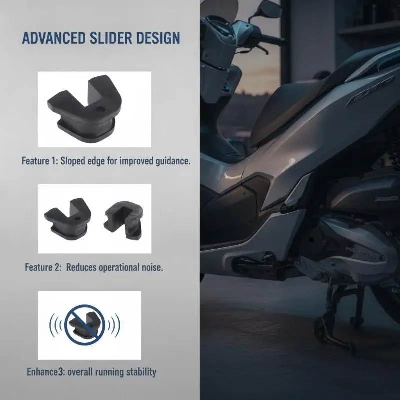 2026NEW Motorcycle Slide Set 1PCS OE 22011‑K1N‑V01 Fit For PCX125 PCX160 SH125 LEAD125 ADV160 Vario160 Click160 2021 Replacement