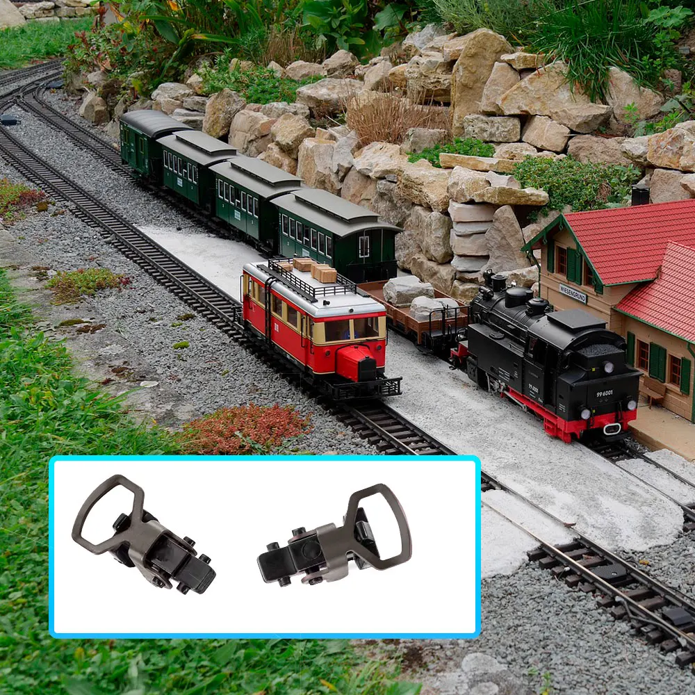 2pcs N Scale 1:160 Railway Train Model Accessories Hook DIY Electric Train Coupler Universal Hook Kits