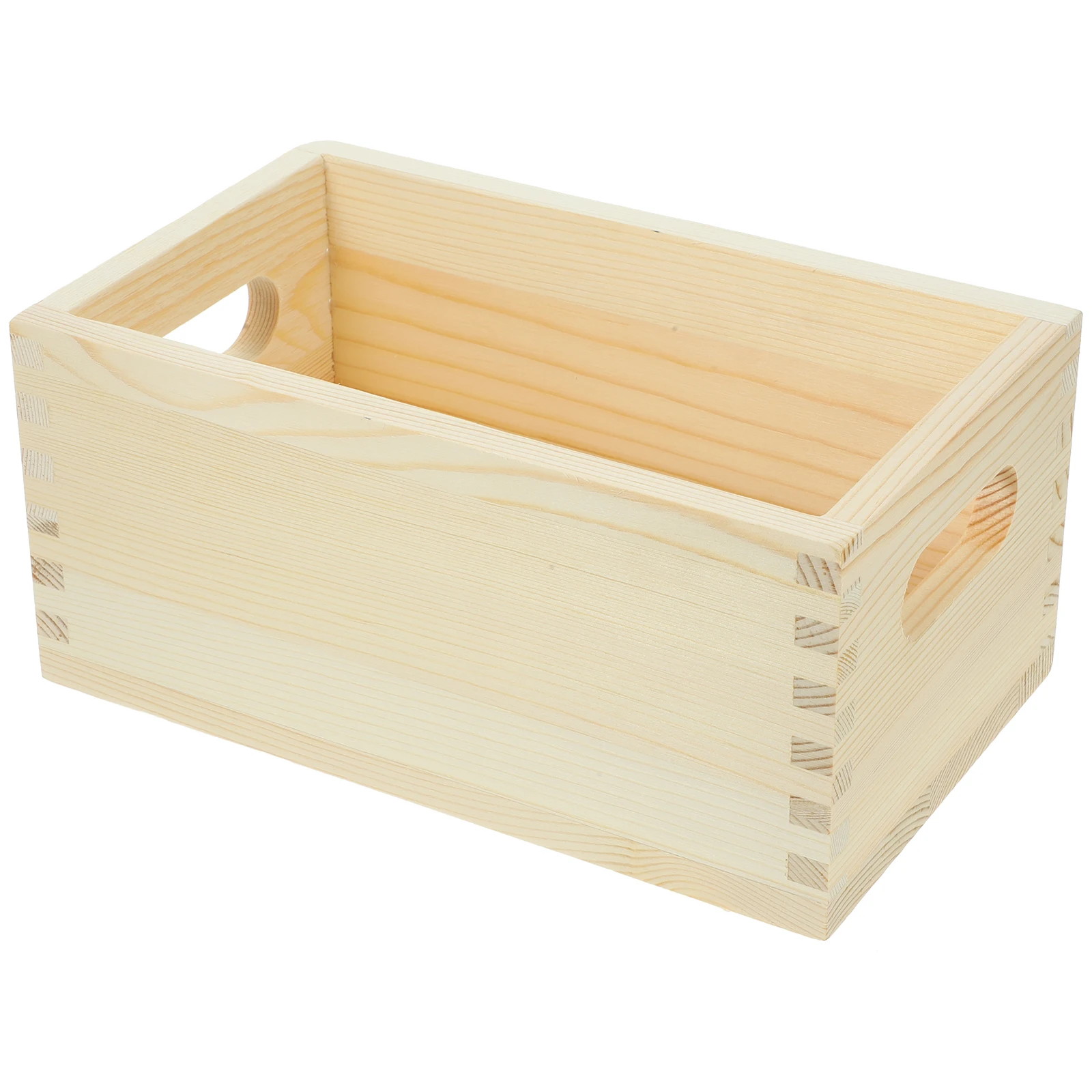 تخزين خشبي، لون طبيعي صغير، أدوات مطبخ مستطيلة، حاويات تخزين خشبية، درج جانيزر، حاوية أدوات فضية #5