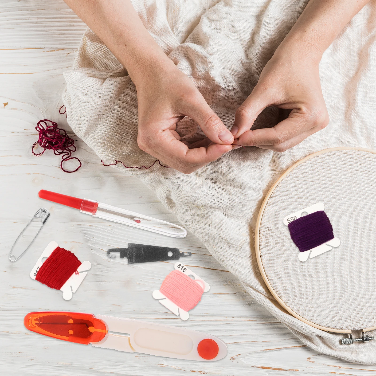 

Embroidery Suit All Color Making Kit Beginner Kits Stitch Practice Project Beginners Starter Product