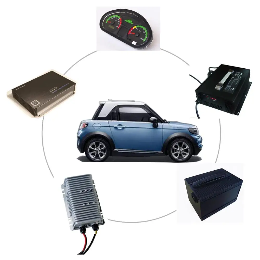 

Синхронный двигатель с постоянными магнитами 5 кВт PMSM, комплект для вождения электромобиля для автомобильных приложений