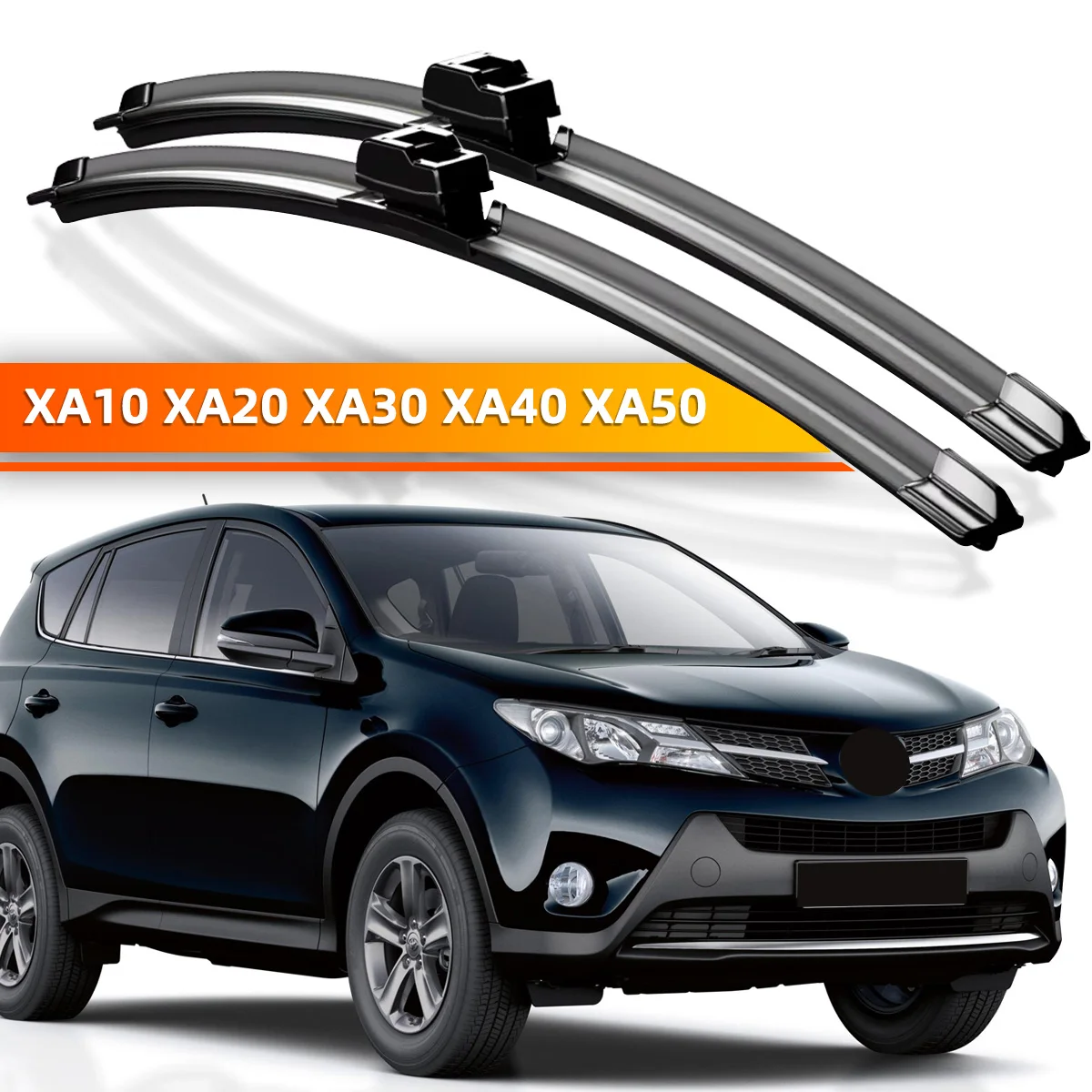 

YONGRUN 2PCS Suitable For Toyota Rav4 1994-2023 Front Windshield Wiper Blades Windshield Window Accessories 2000 2004 2007 2015