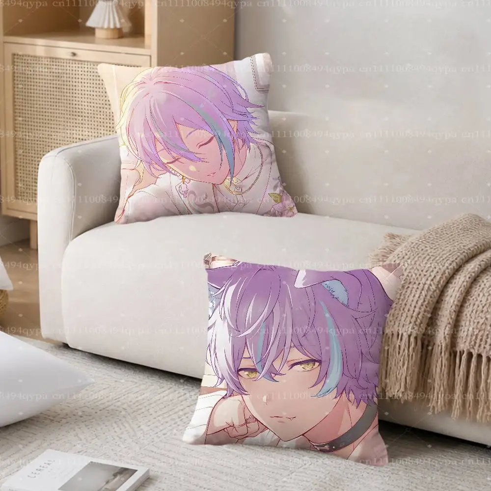 Rui Kamishiro PJSK P-Project Sekai Throw Pillow Case Pillowcase Cover Living Room Couch Cushion Case Home Decor