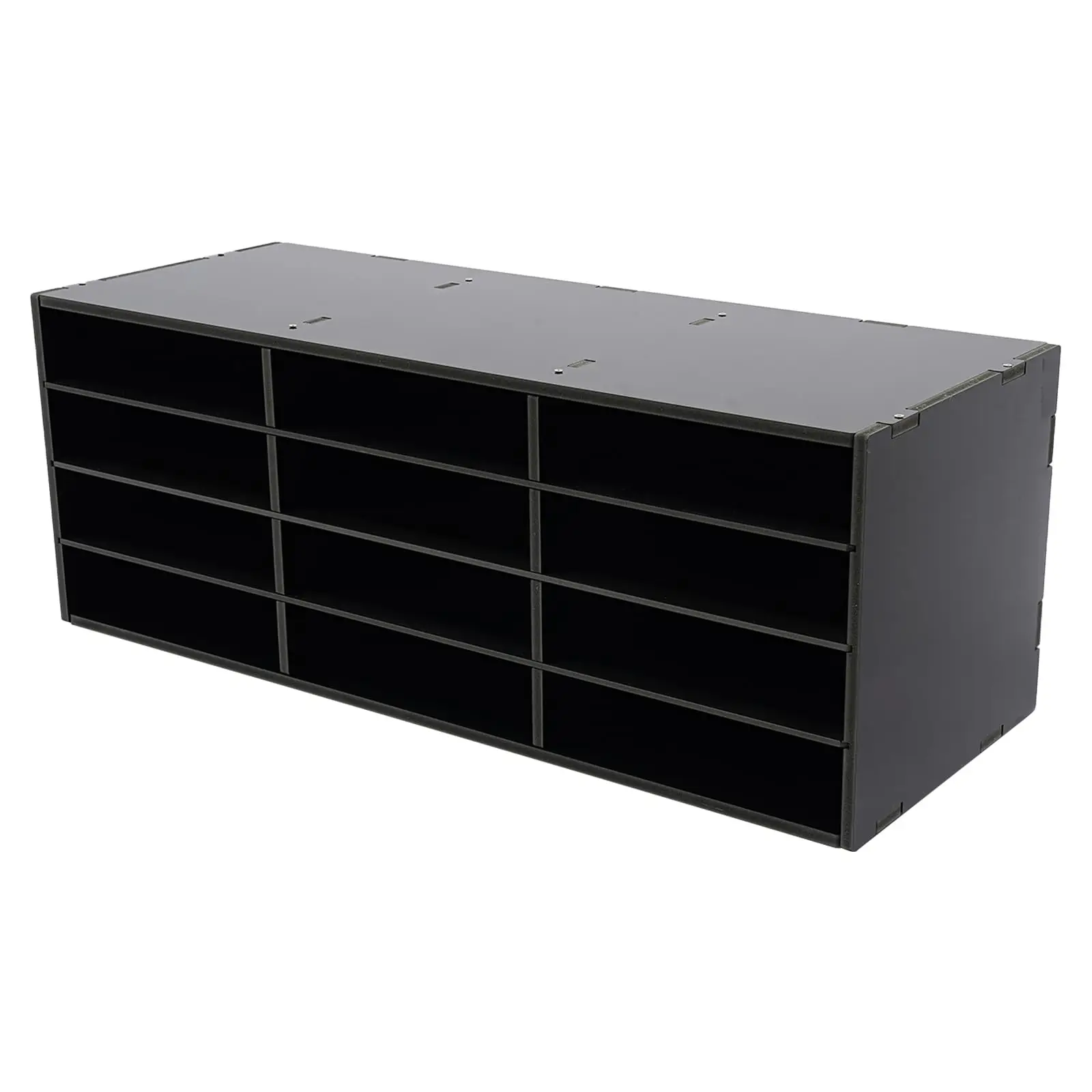 

Mail Sorter Organizer 12 Compartments Mail Slot Organizer Countertop Literature Organizer Desktop Bill Paper Organizer for Office