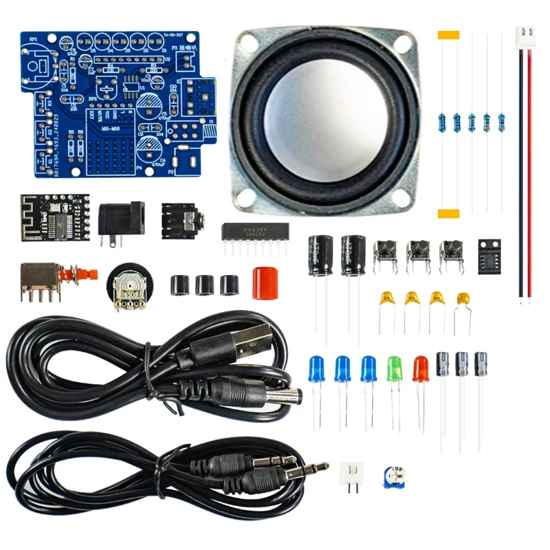 

Well Made-DIY Kit Electronic Amplifier Bluetooth Speaker Circuit Board Welding Practice Kit Assembly DIY Parts