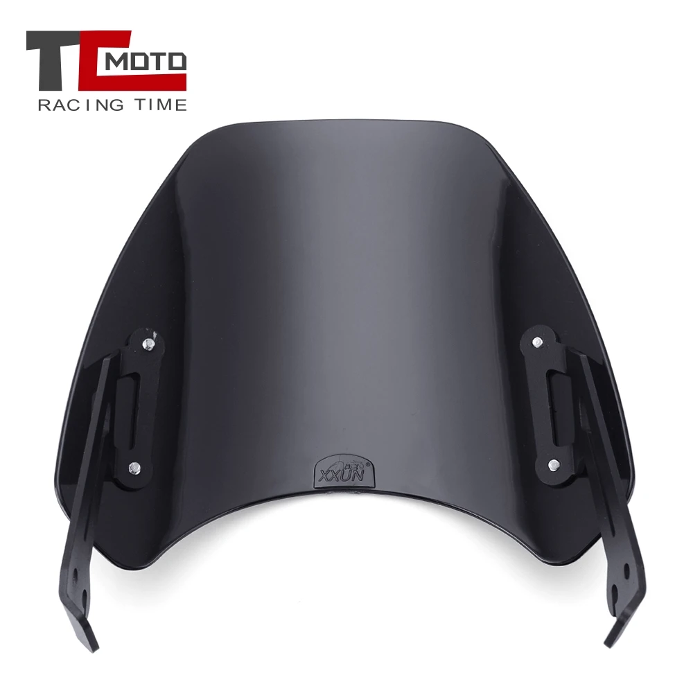 Motorcycle Windscreen Windshield For Ducati Scrambler 400 800 Classic Icon 2015-2022 Headlight Fairing Wind Deflector view 5