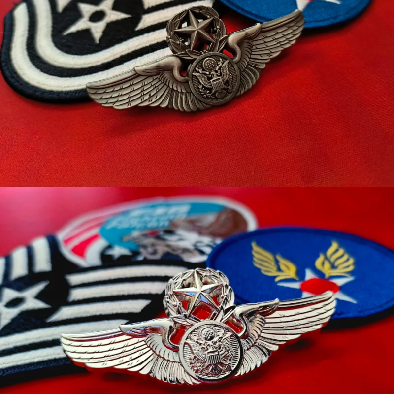 

Chief Badge of the American Air Force Senior Crew Pilot