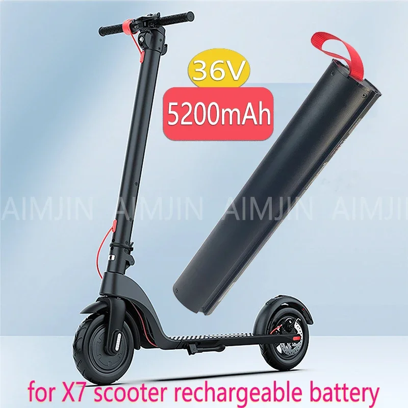 

2023 Upgrade 5200mah 36V for HX-X7 electric scooter Dedicated battery Large capacity and long battery life