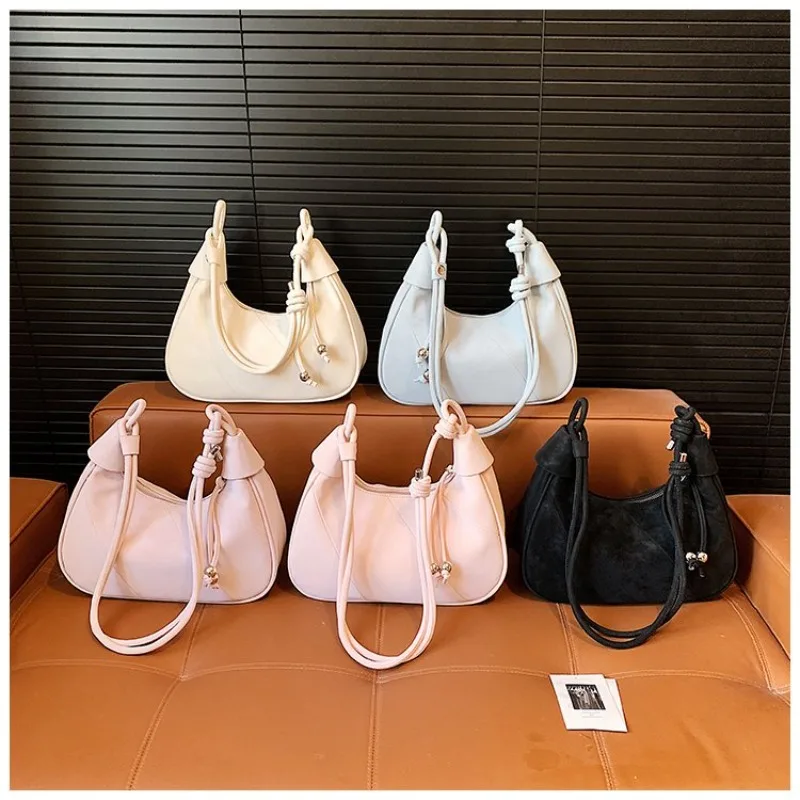 Niche Brand Designer Diaper Bag Women Fashion Vintage Handbag Top Layer Leather Crossbody Shoulder Purse Tote Large Capacity