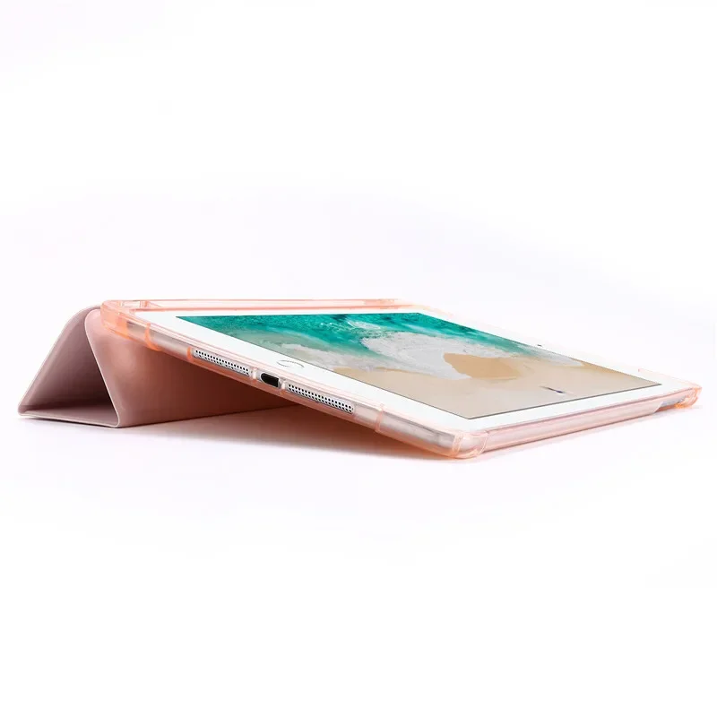For iPad 10th 9th 8th 6th Generation Case With Pencil Holder Smart Cover For Funda iPad 10.2 9.7 Air 5 4 3 2 1 iPad 10 9 8 7 6 5