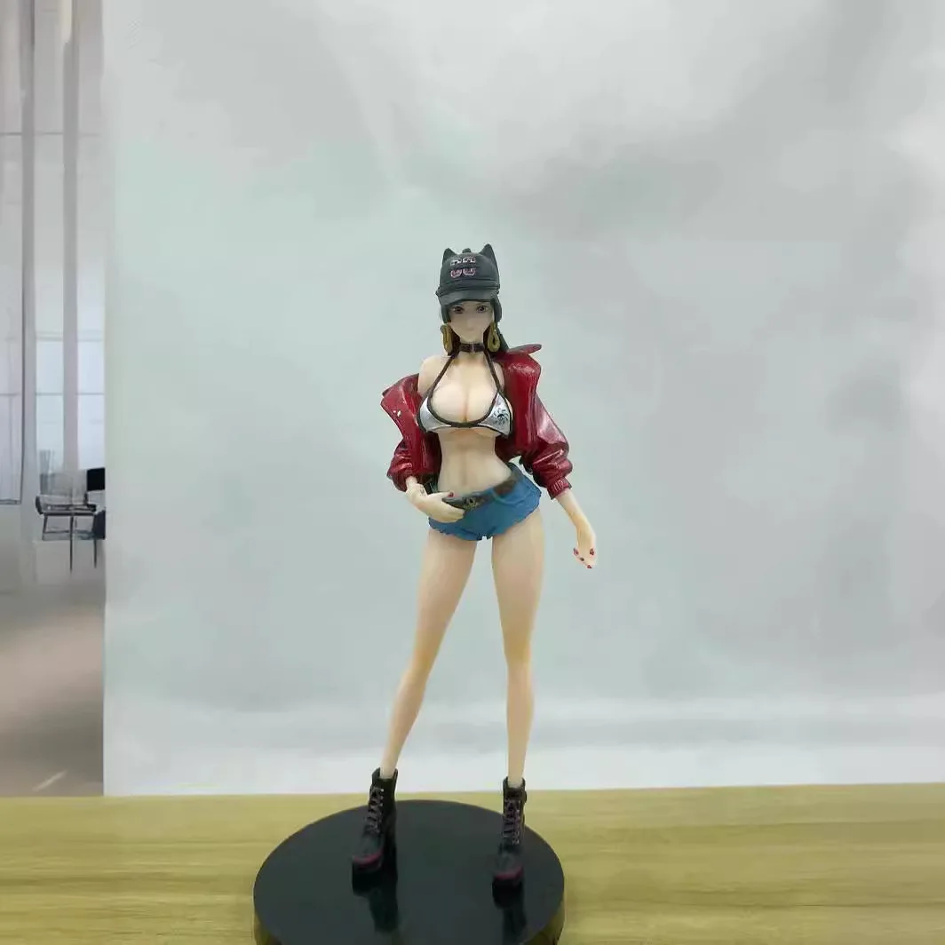 One Piece Anime Character Boa Hancock Nami Nico Robin Girl PVC Action Figure Hobby Toy Statue Collection Model Desktop Decor