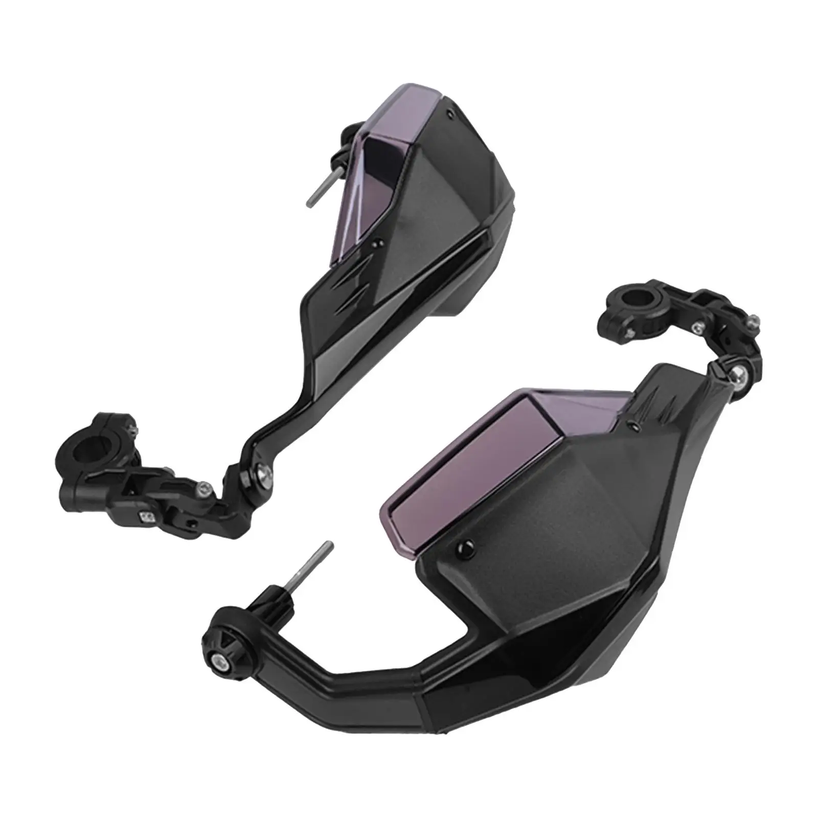

2Pcs Motorcycle Handle Bar Handguards Brake Clutch Lever Protector Replacement Solid Windproof Motorcycle Handlebar Handguard