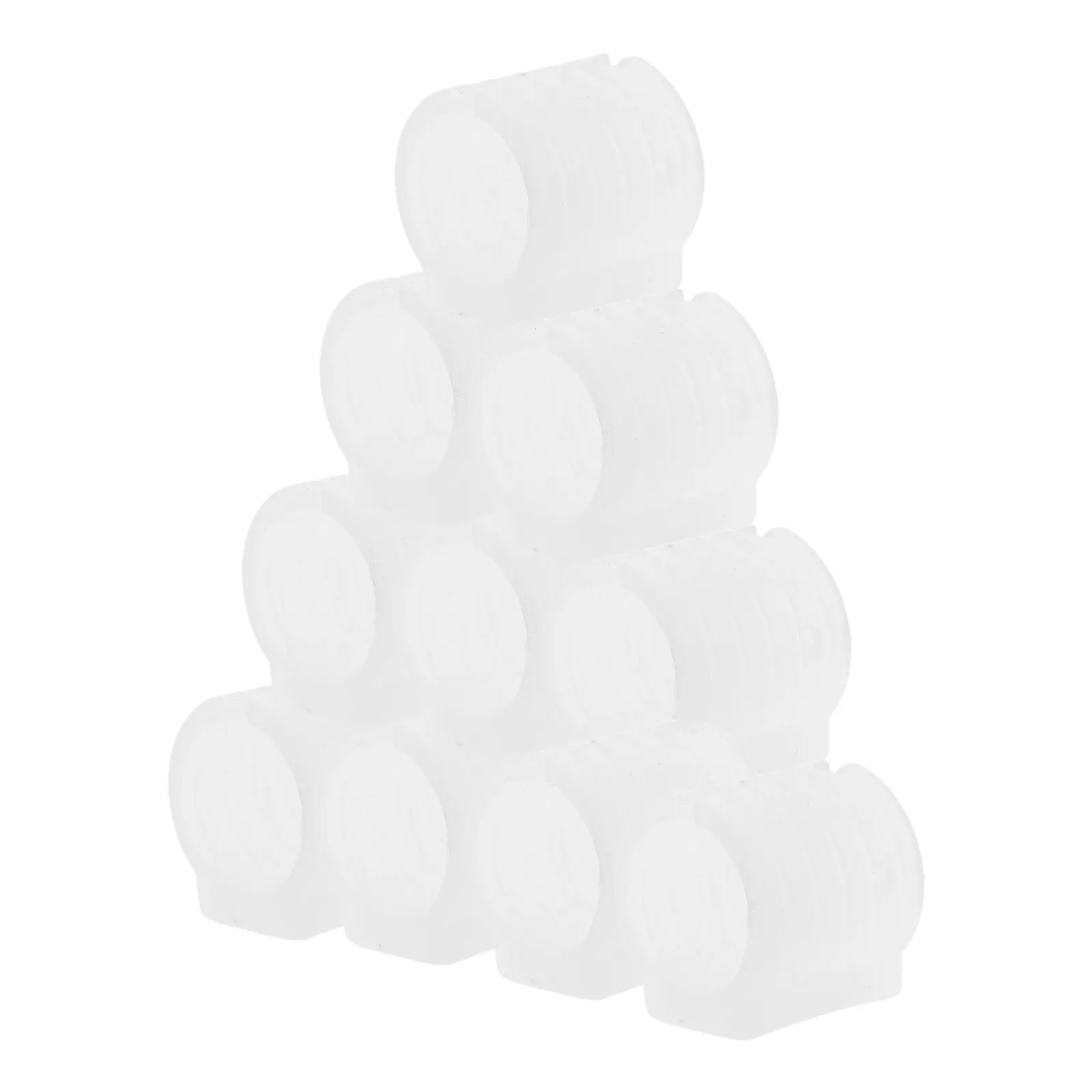 10Pcs U-Shaped Arch Chair Glides Plastic Floor Protectors for Furniture Legs Ergonomic Support Noise Reduction Home Office