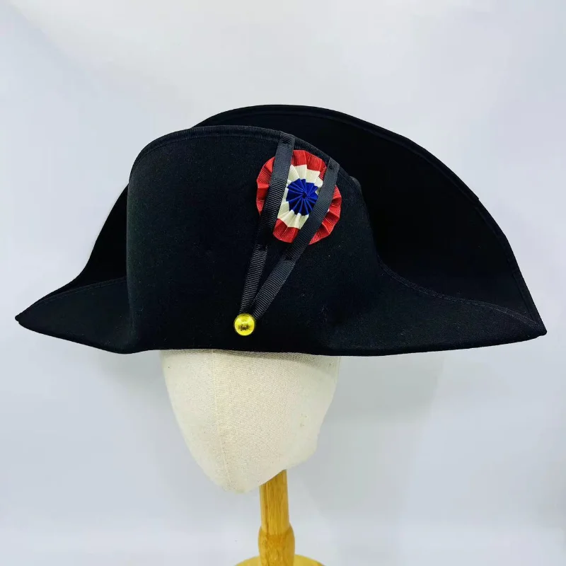 Bicorne Bicorn French Napoleon Hat European American Army Naval Officers Cap Generals Staff Napoleonic Period Wore Bicornes