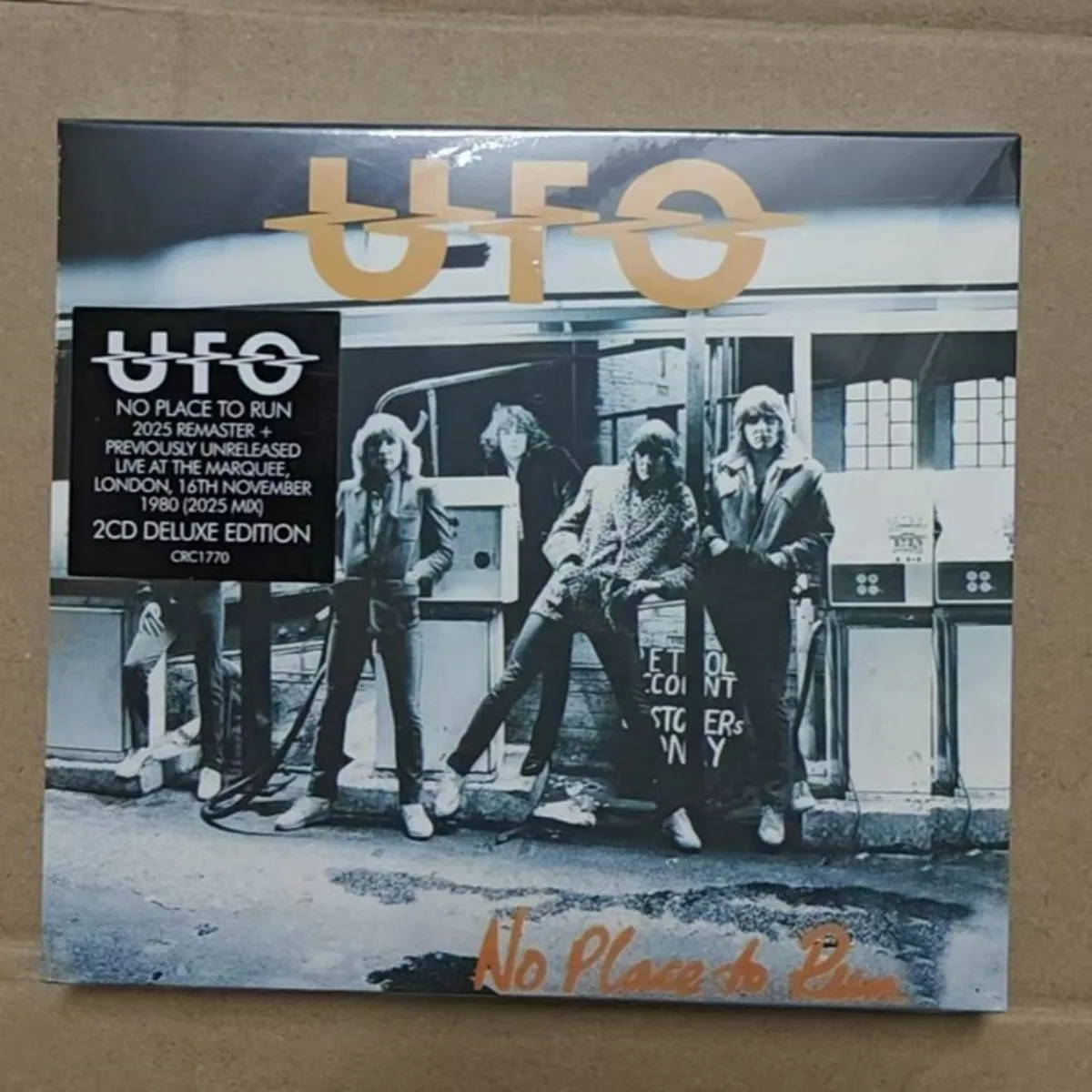 

UFO No Place To Run - 2025 Remastered Ultimate Hard Rock Live London Marquee 1980 Masterpiece CD Album