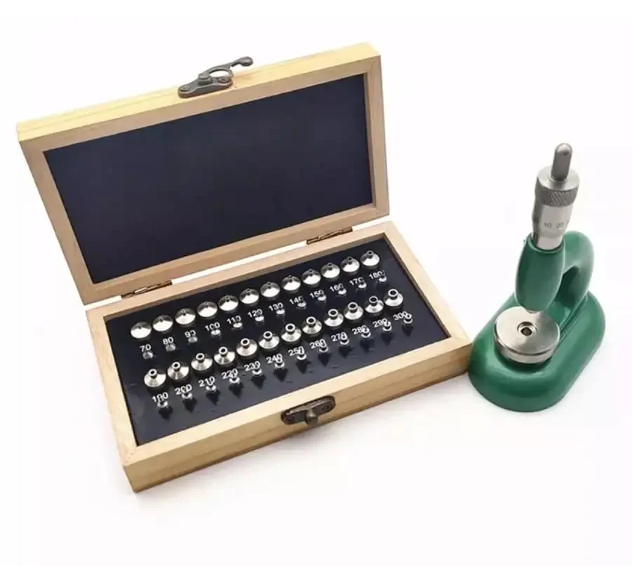 With Micrometric Screw 4Mm&4Mm Watch Repair Tool Kit Watch Press Set Watchmaker Jewelling Tool