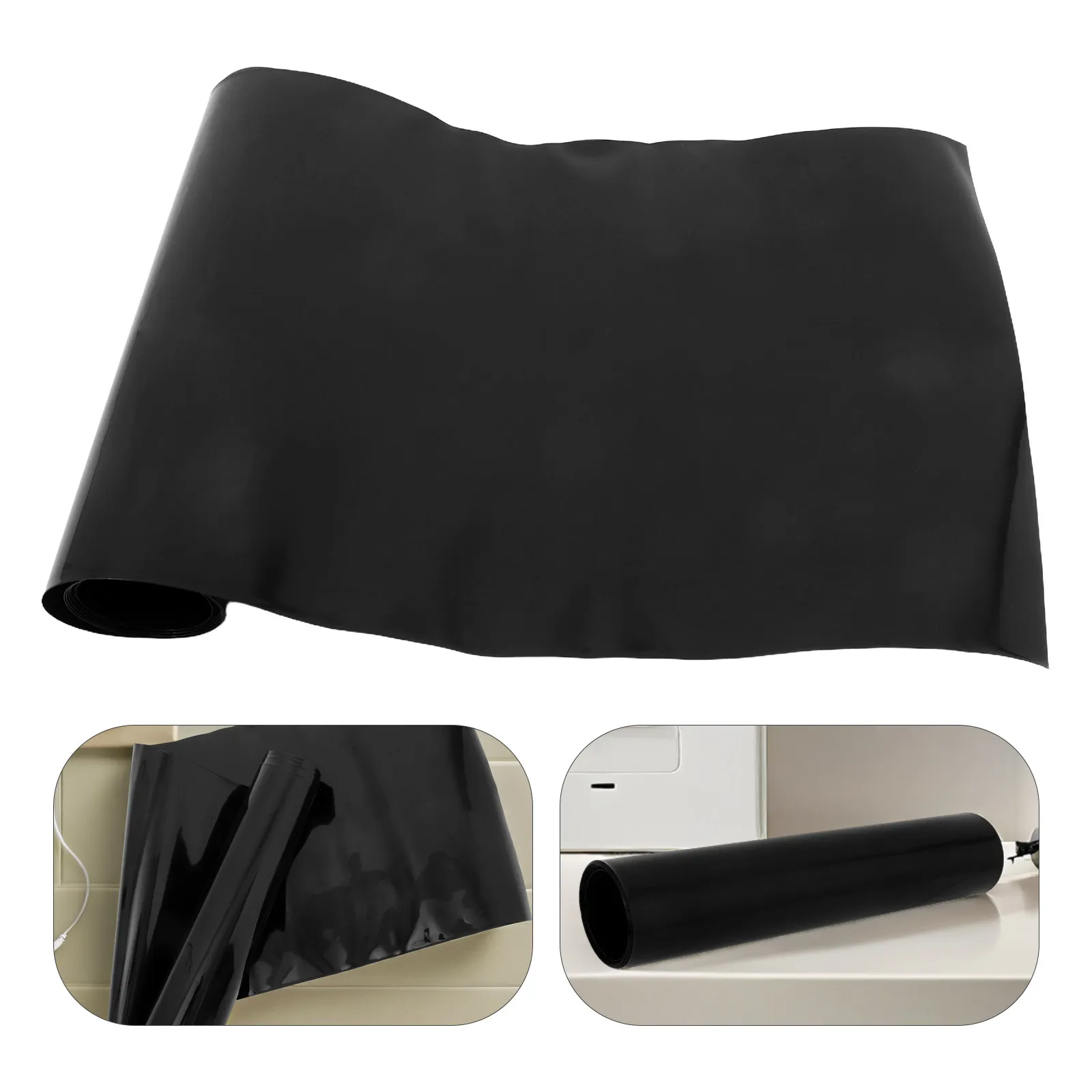 

1 Roll Black PVC Heat Shrink Tubing Kit Heavy Duty Cable Protection for Wire Insulation Battery Pack Sealing Outdoor Industrial