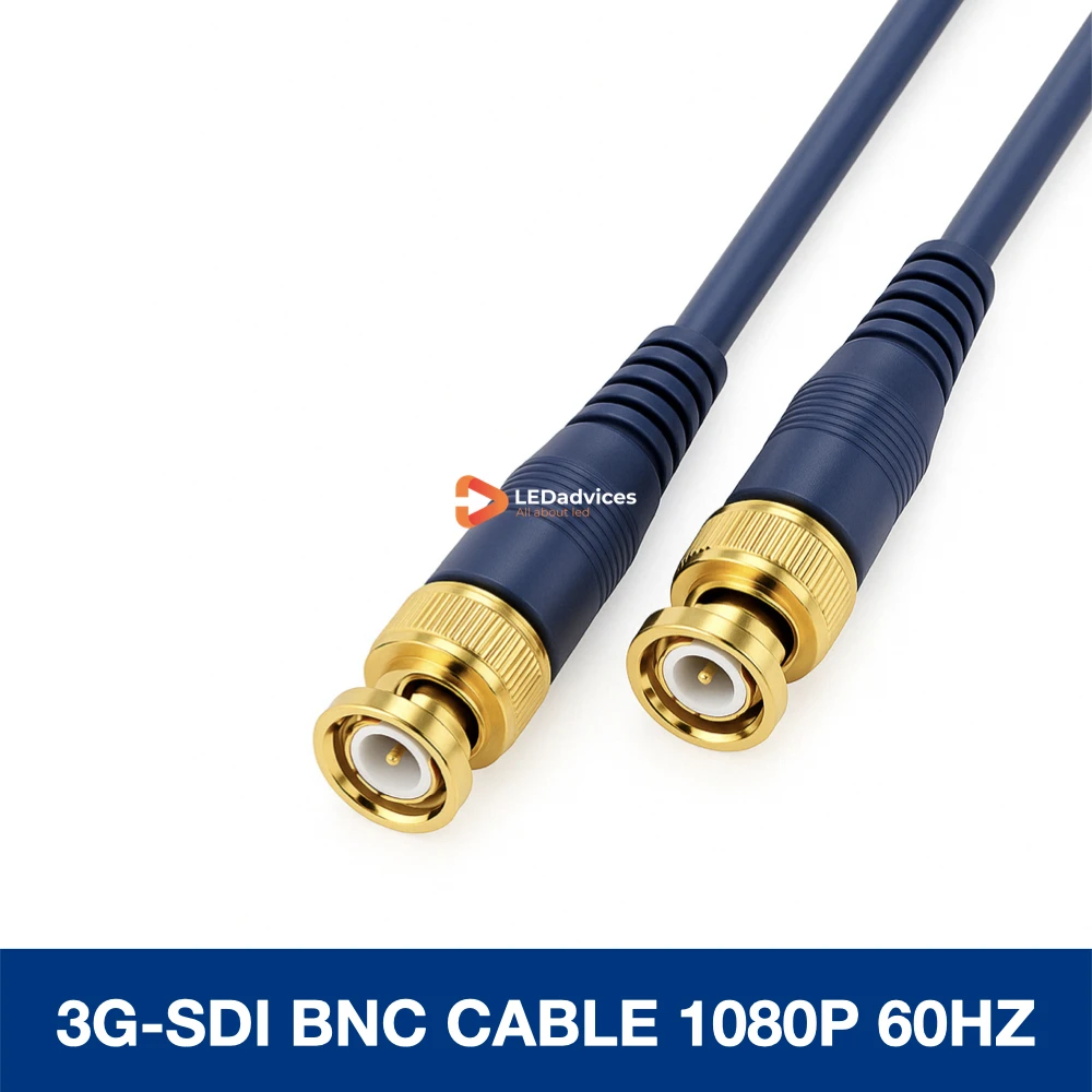 

3G-SDI BNC Cable 3ft 6ft 10ft 3G HD-SDI BNC to BNC 75 Ohm 1080P Video Cable for Camera CCTV Systems Live Broadcast Studio