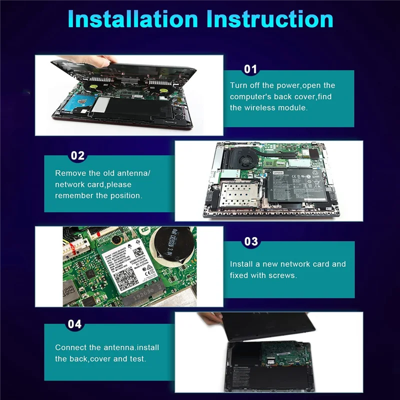 ل 1650X واي فاي بطاقة + هوائي AX200 AX200NGW 3000Mbps 2.4G 5G واي فاي 6 + BT 5.1 جيجابت بطاقة الشبكة اللاسلكية ل Win11-X64A #4