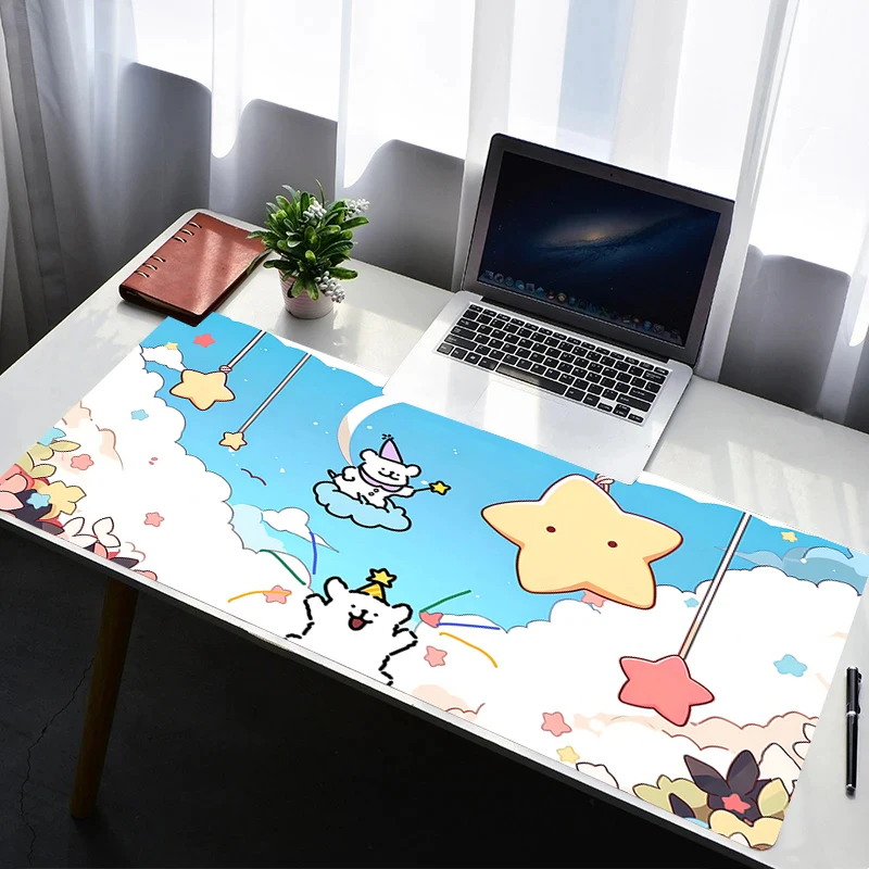 

Mouse Pad PC Non Slip Cartoon Mousepad Rubber Laptop Gamer Cabinet Keyboard Pad Office Computer Gaming Desk Anime Dog Mouse Mat