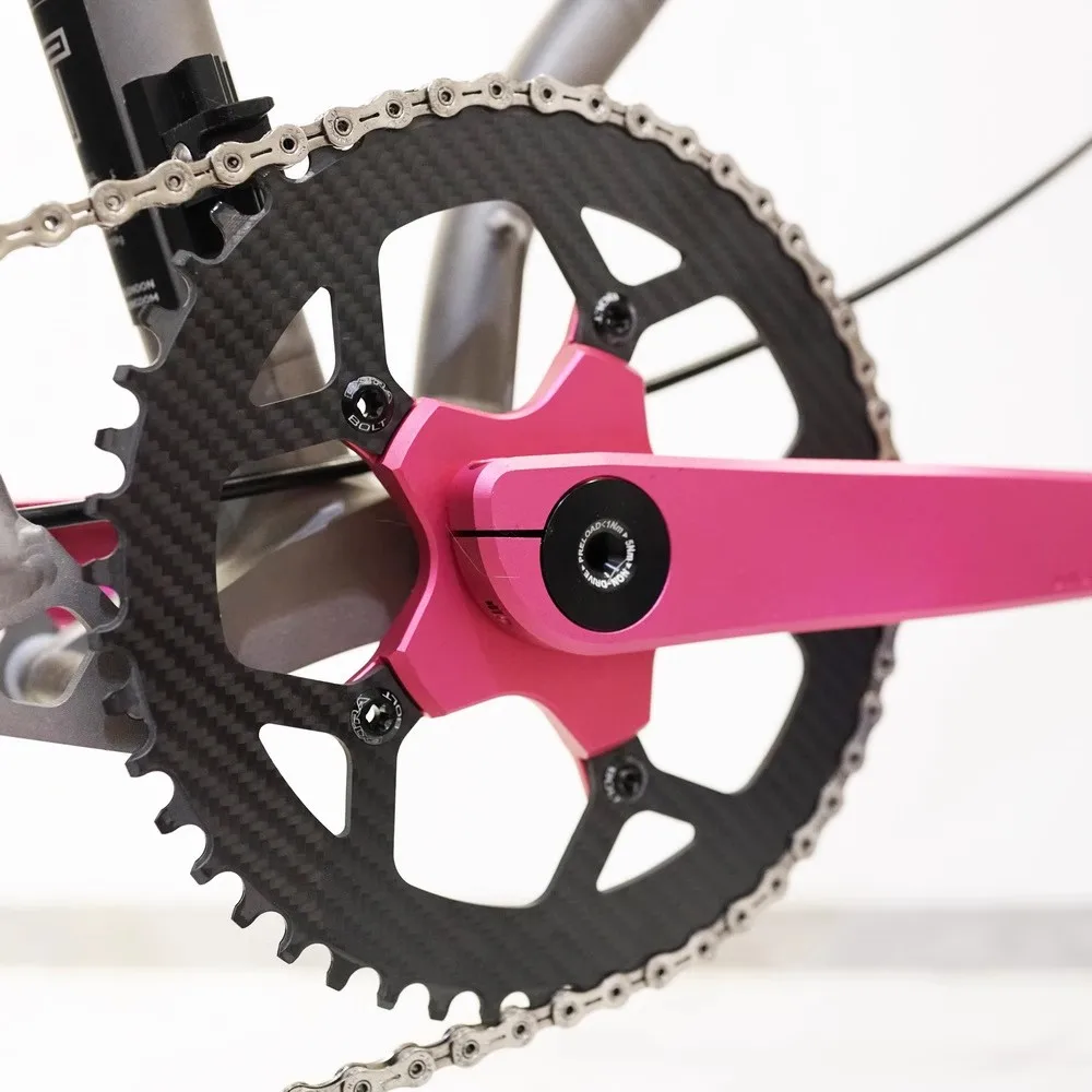 unionjack crank set BCD110 long 170mm BB30 for brompton cline pline tline Crank bottom bracket Compatible road