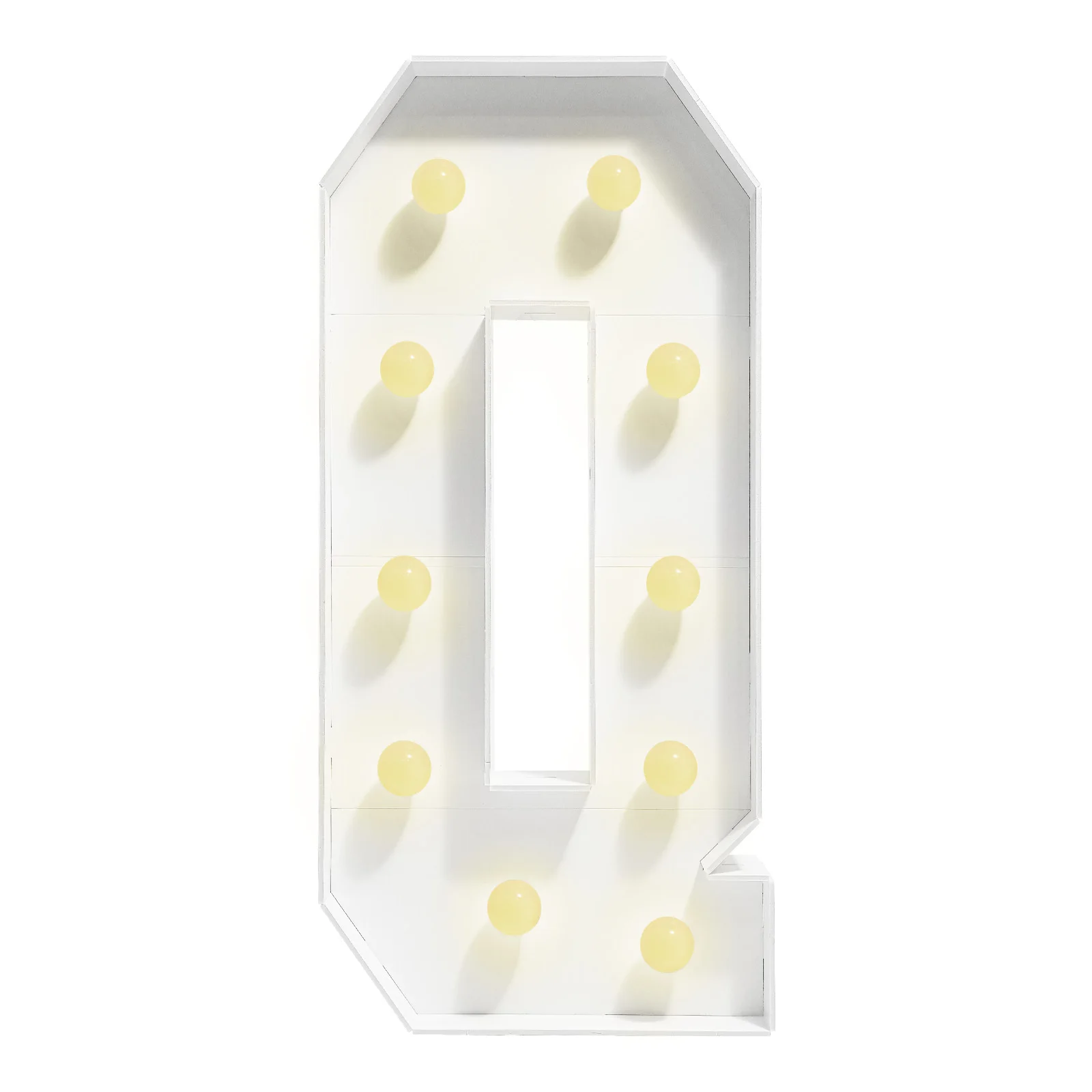 Große 36-Zoll Leuchtbuchstaben mit Warmem LED-Licht, Freistehende KT-Board-Schilder für Hochzeiten, Partys, Heimdekoration, Batteriebetrieben (Y/Q) – Detail 18