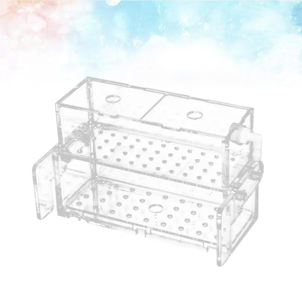 

Silent Fish Tank Filter Box Easy Install Clean Water System for Small Aquariums Water Filter Fish Tank Filer Box