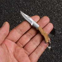 Utility Knife Keychain Stainless Mini Knife Keychain Stainless Steel Folding Knife Sharp Portable Cutter Tool For Outdoor
