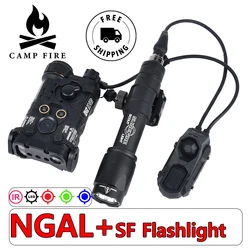 WADSN NGAL PEQ 15 DBAL-A2 Red Green Blue IR Battery Box Surefir M300 M600 Flashlight AR15 Accessories AXON Dual Pressure Switch