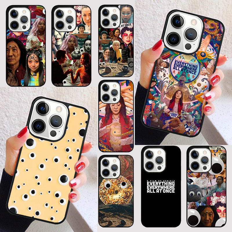 Everything Everywhere All at Once cover For iPhone 15 16 13 12 11 14 Pro Max Mini Max SE 2020 7 8 6S Plus Phone Case