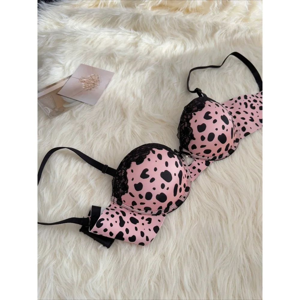 Glossy French Round Contour Cup Luxurious Satin Women Push Up Small Bust Look Bigger Uplift Bra Lightweight Stylish Lovely 32-38