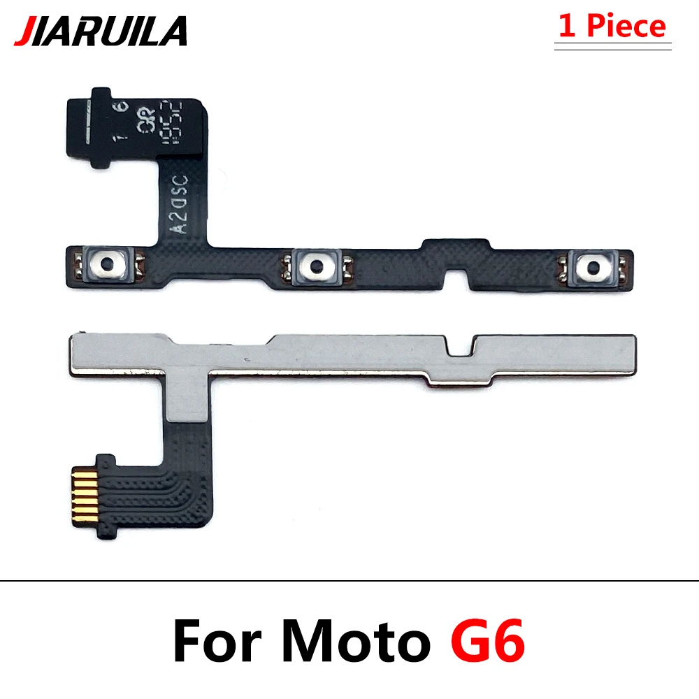 Power On Off Volume Side Button Key Flex Cable For Motorola Moto G4 G5 G5s G6 G7 G8 G9 Plus Play Power Lite