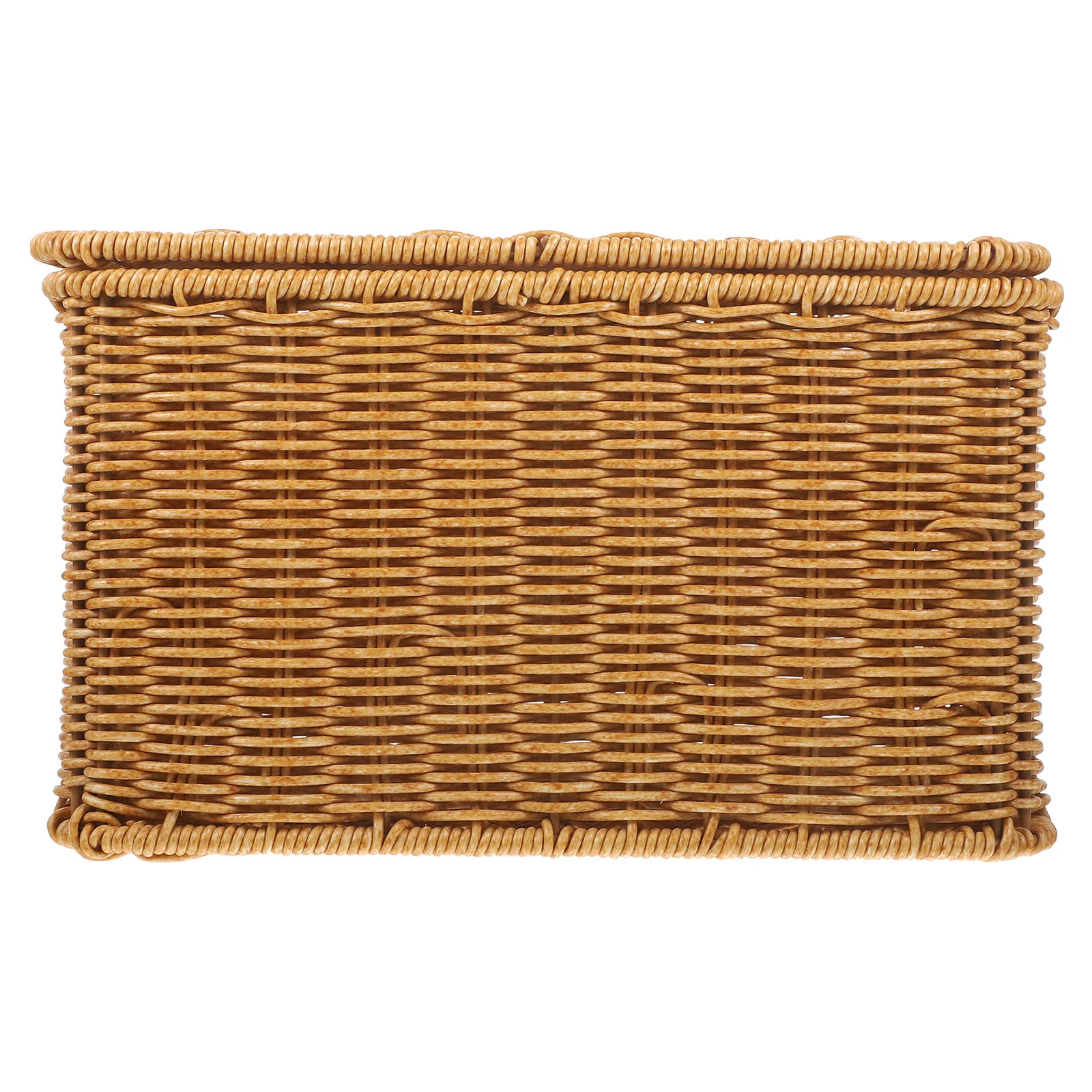 Woven Storage Box Household Decor Toy Basket Bedroom Clothes Organizer Home Decoration Decorative Rattan for Sundry Receiving