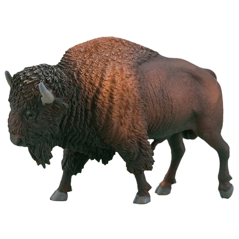 CollectA Wild Life Animals American Bison PVC Plastic Figure Children Toys Model #88968