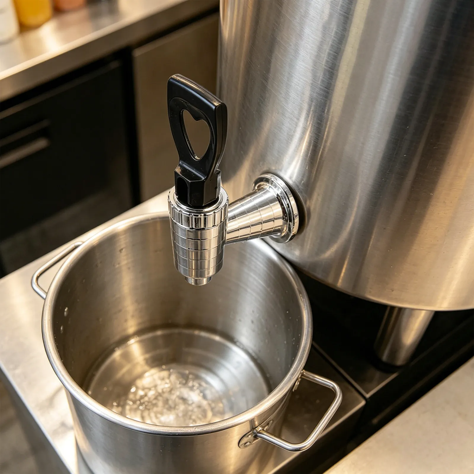 1Set Beverage Dispenser Faucet Replacement Leak Proof Spigot for Tea Barrel Milk Tea Juice Bucket Tap for Cold Hot Drink