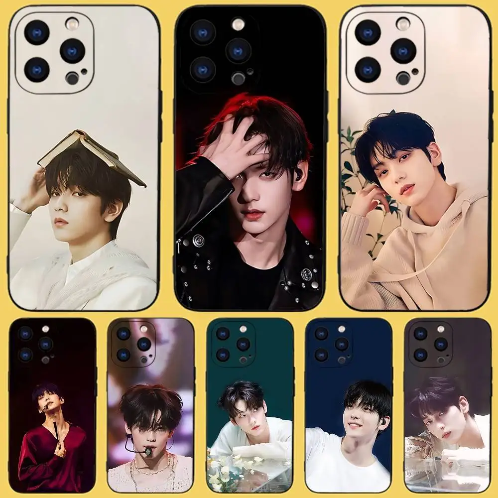 

C-Choi Singer Magic Soobin Phone Case For iPhone 17,16,15,14,13,12,11,Pro,Max,Plus,X,XS,SE4,E,Mini,Soft Black Case