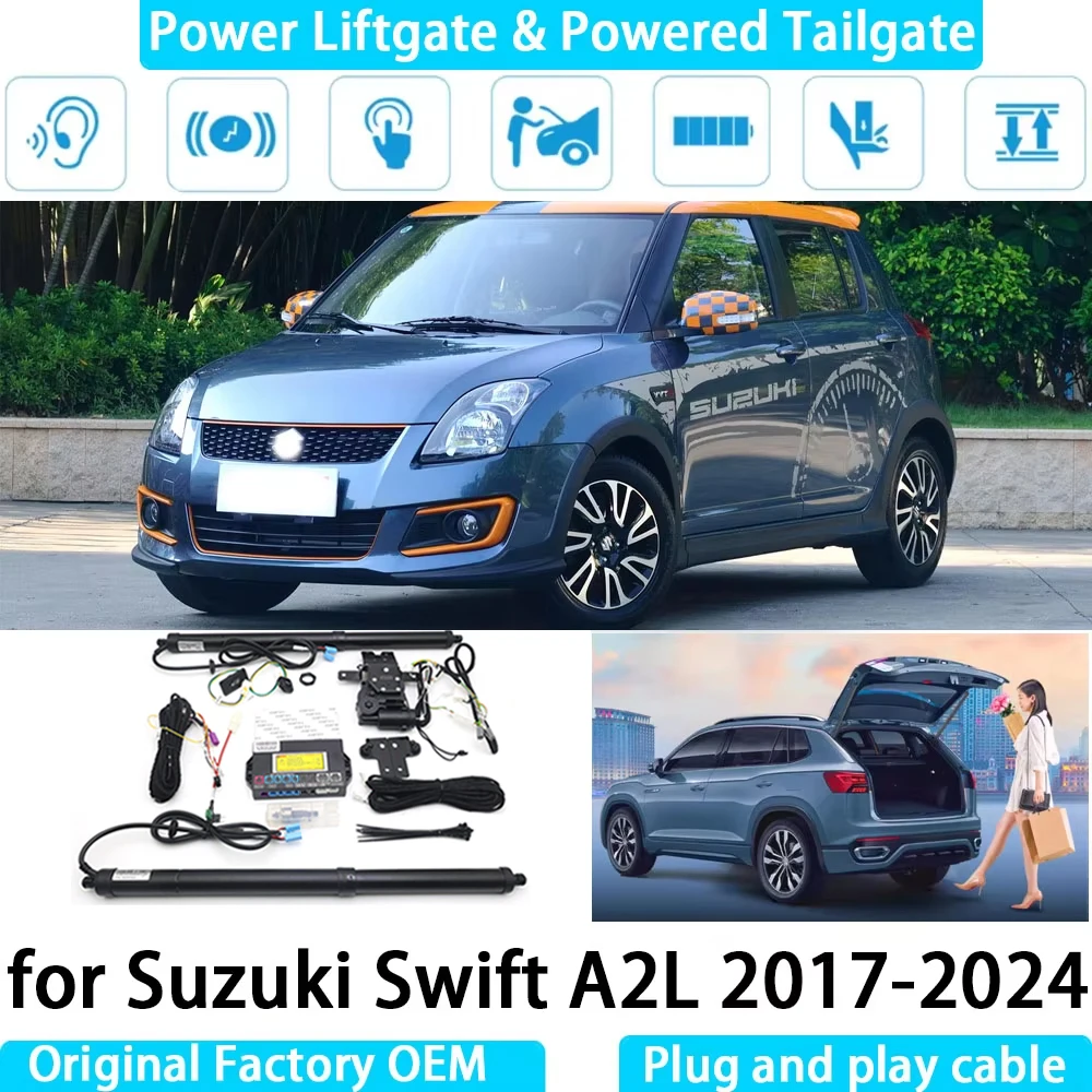 for Suzuki Swift A2L 2017-2024 Automatic Electric Power Liftgate Powered Tailgate Strut Tail Gate Lift System
