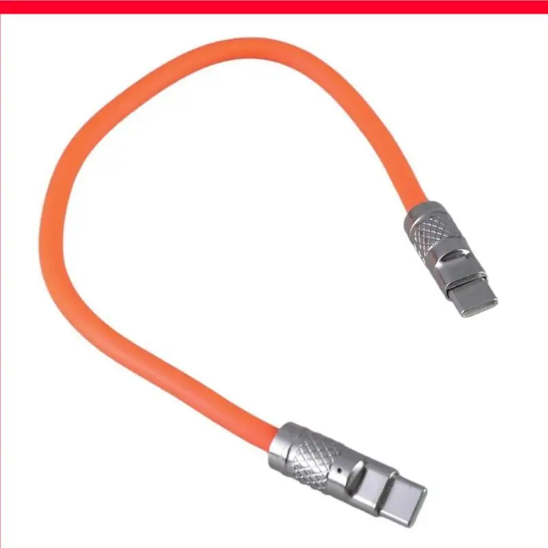 

D46B Type C к типу C Удлиненный кабель Power Power длиной 30 см для смартфонов планшеты ноутбук быстро зарядка 480 Мбит / с