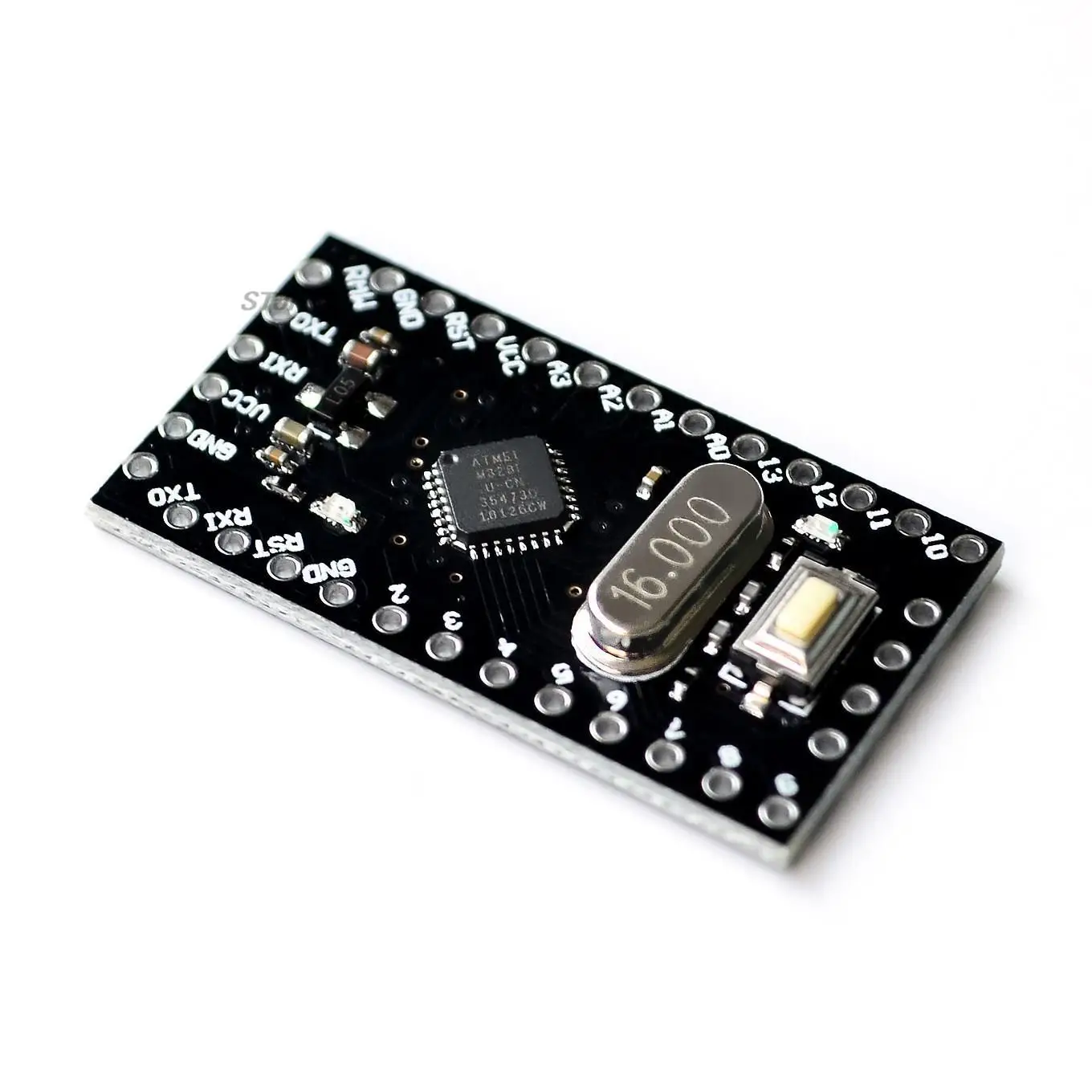 Pro Mini 168/328 Atmega168 3.3V 5V 16M / ATMEGA328P-MU 328P Mini ATMEGA328 5V/16MHz For Arduino Compatible For Nano Module