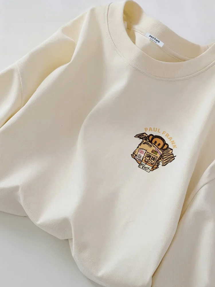 

Мужская хлопковая футболка с длинным рукавом, базовая, для ношения под одеждой, весна 2026, новинка, с принтом, повседневная, удобная, дышащая