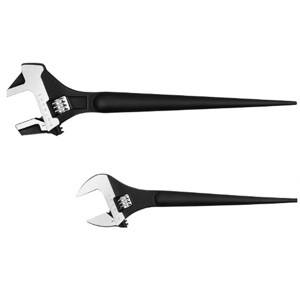 

Adjustable Spud Wrench Set with Hammer Head and Roll Up Bag 12 & 16 Inch for Driving Nails Pipe Work and Bolt Hole Alignment