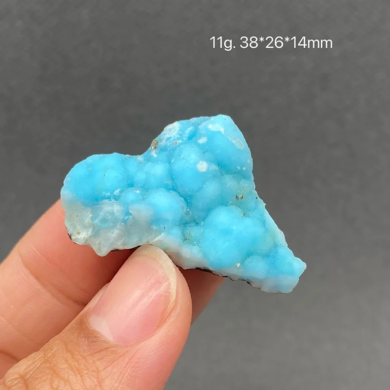 100%  Natural blue aragonite Mineral Specimens Stones and Crystals Healing Crystal