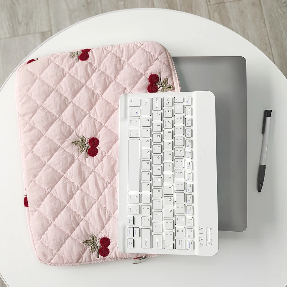 Cute Laptop Case 13 14 15 16 Inch for Macbook Air/Pro Laptop Sleeve Soft Pouch for Xiaomi, Lenovo Girl Notebook Bag Computer Bag