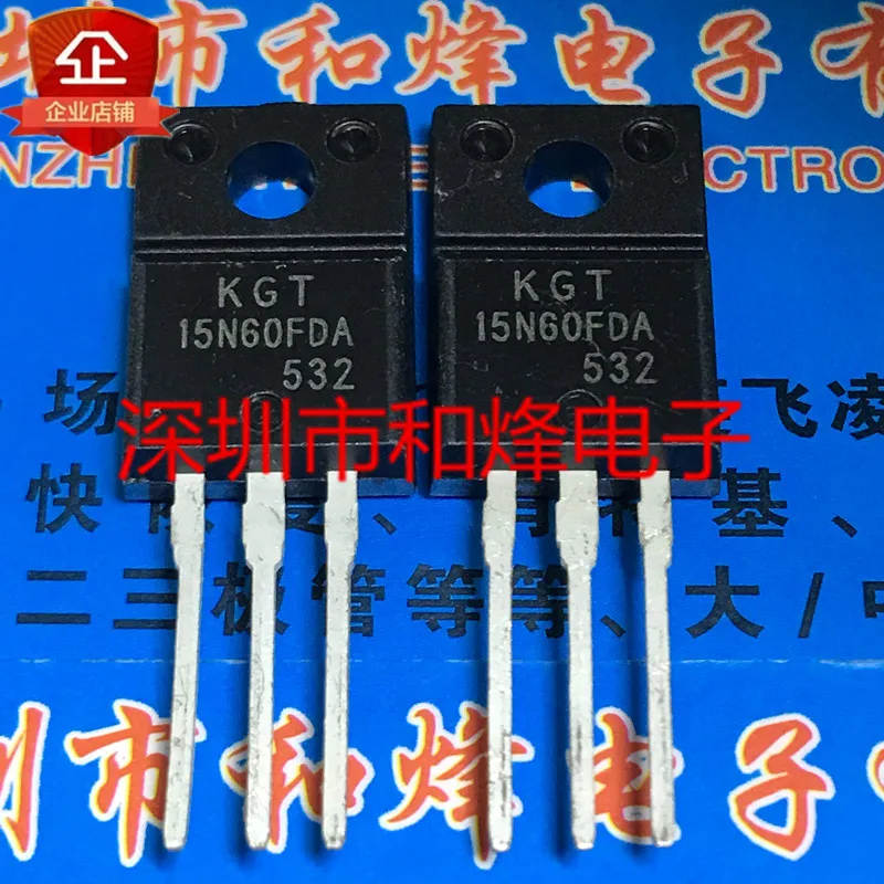 Free shipping  KGT15N60FDA  TO-220F IGBT 600V 15A     20PCS