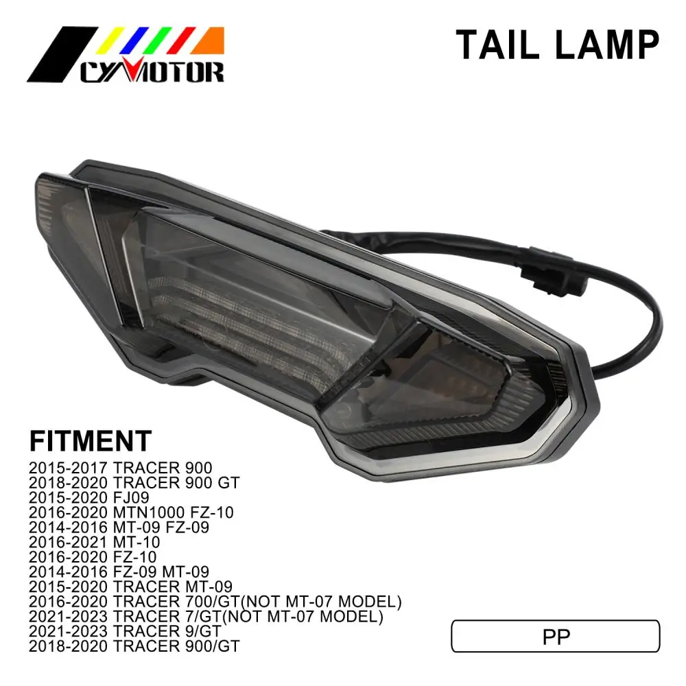 Tail Lamp Rear Light Motorcycles For TRACER 900 GT MT-09 700 7 900 9GT 900GT FJ09 FZ-09 MT-09 MTNI 000 FZ-10 MT/FZ-10 Dirt Bike