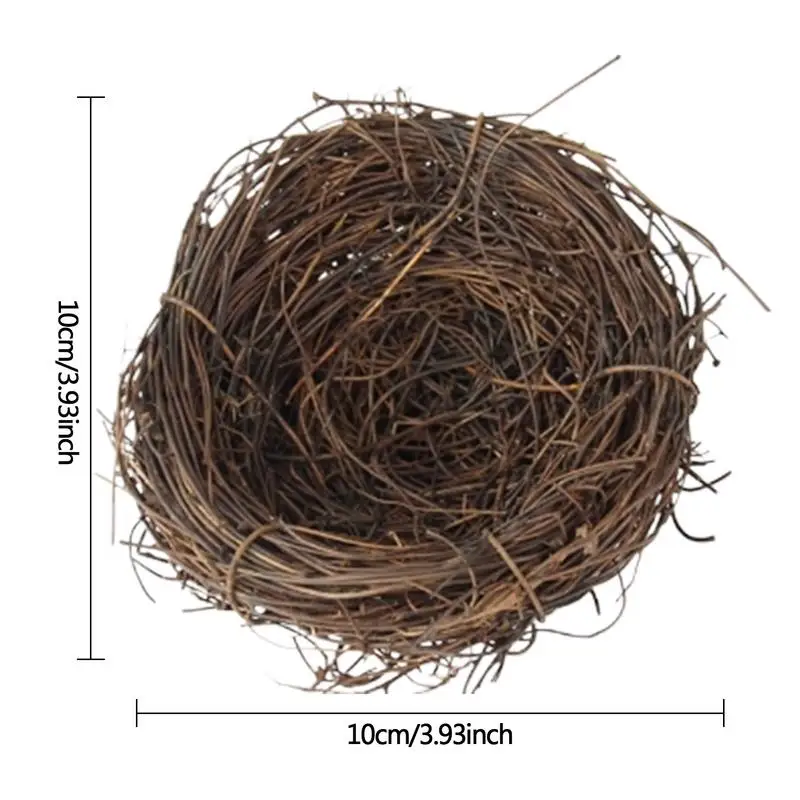 Woven Bird Nest artificial Bird Hatch House Cage Bird Breeding & Spawning Nest Cozy Bed House For Pigeon Parrot Rabbits Hamster