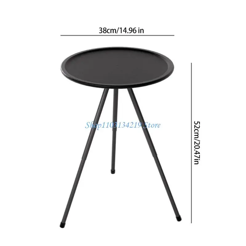 N5KC Portable Outdoor Folding Table For Fishing Camping Tailgating Backyard Activity