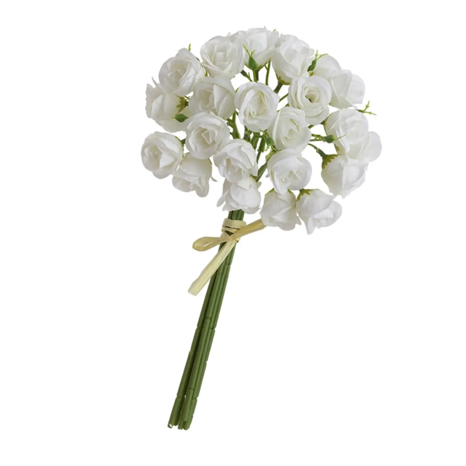 Realistic Silk Roses Bouquet Artificial Flowers for Party Decoration Wedding Table Faux Floral Gift